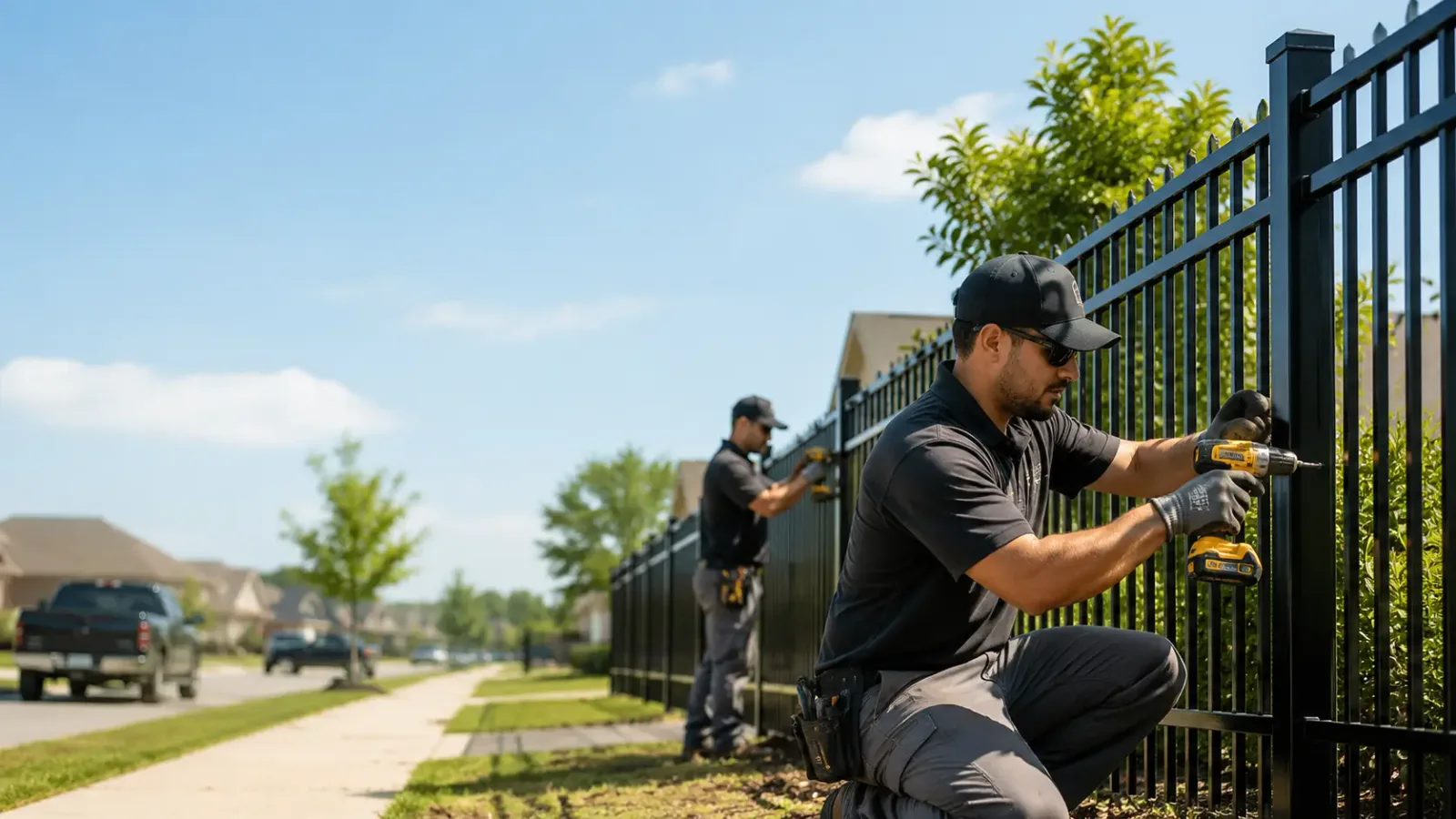Metal Fence Installation in Sherwood, AR